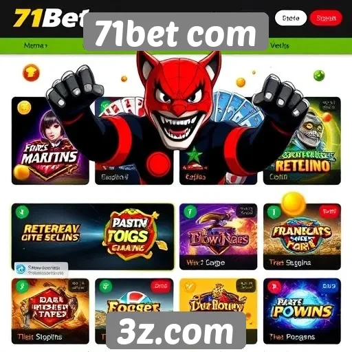 Análise das ofertas de jogos em 71bet com